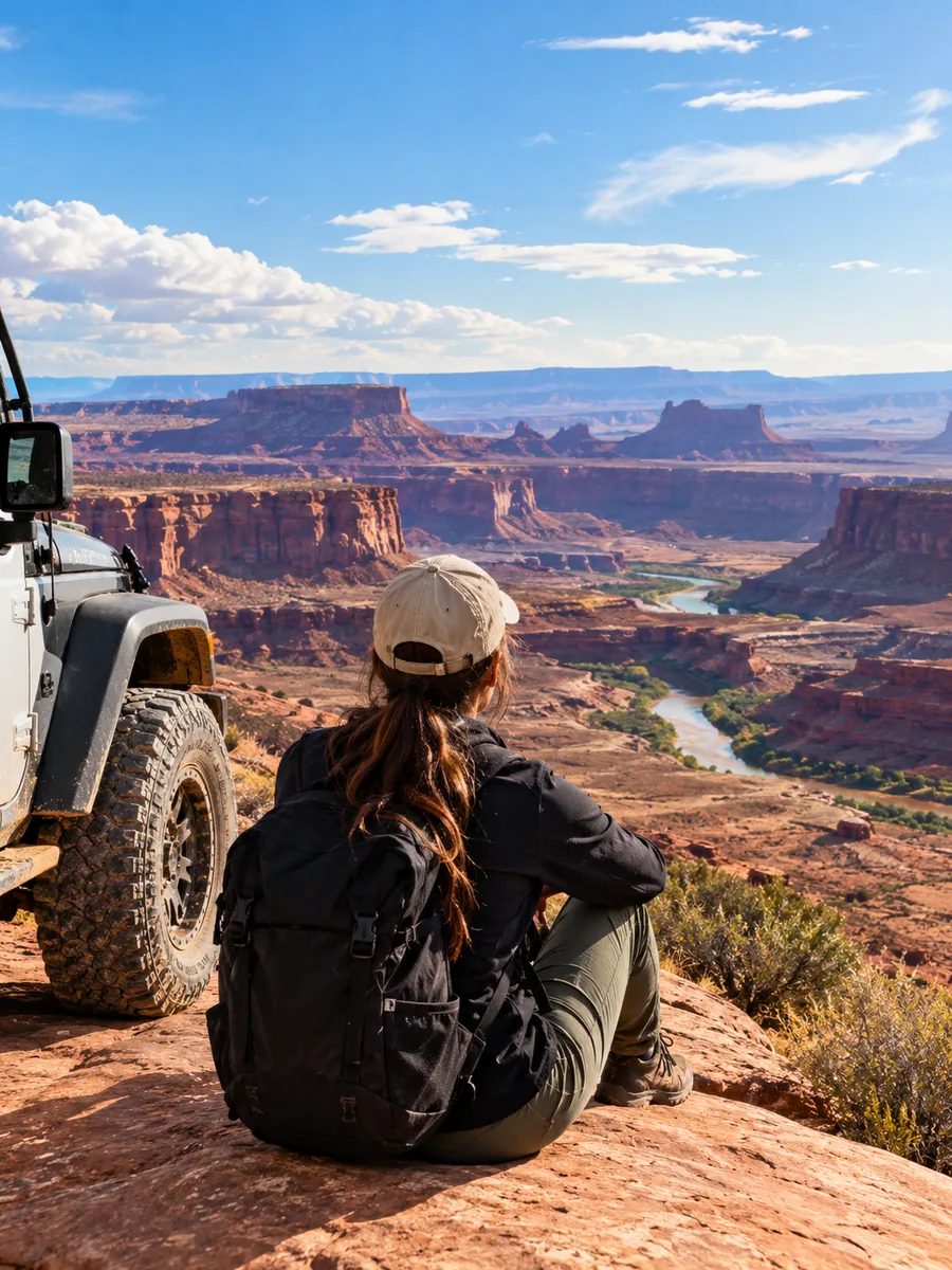 Veduta del Parco nazionale di Canyonlands: tour 4x4 e backcountry